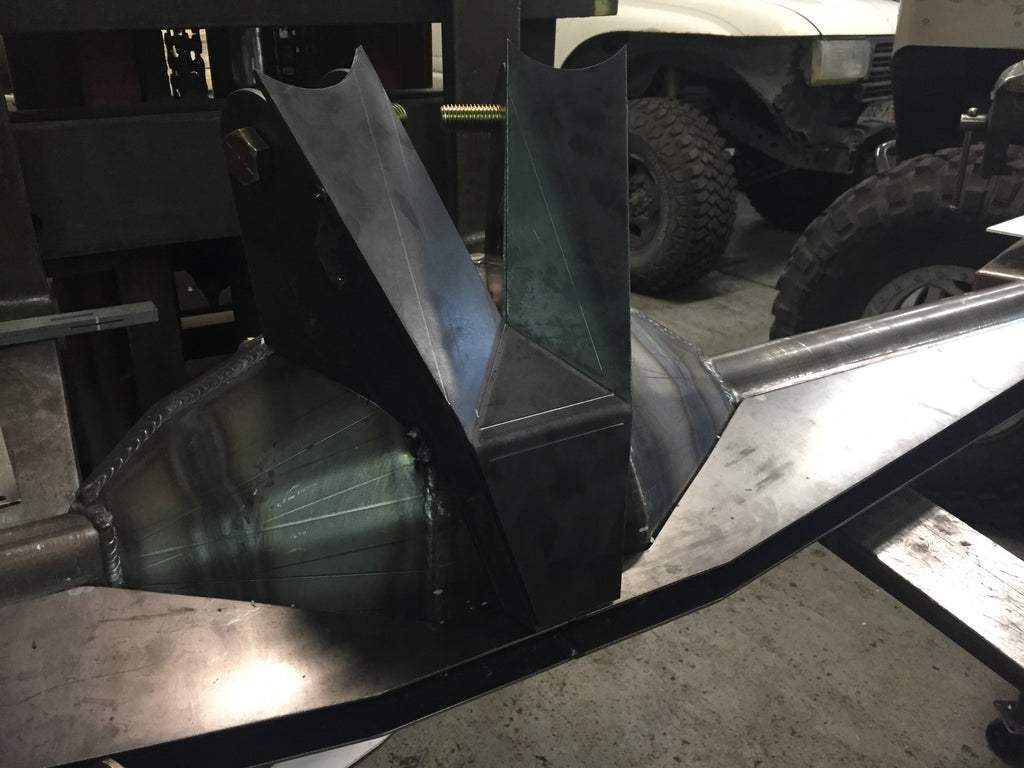 Crazy 5 bend spine for 14 Bolt truss